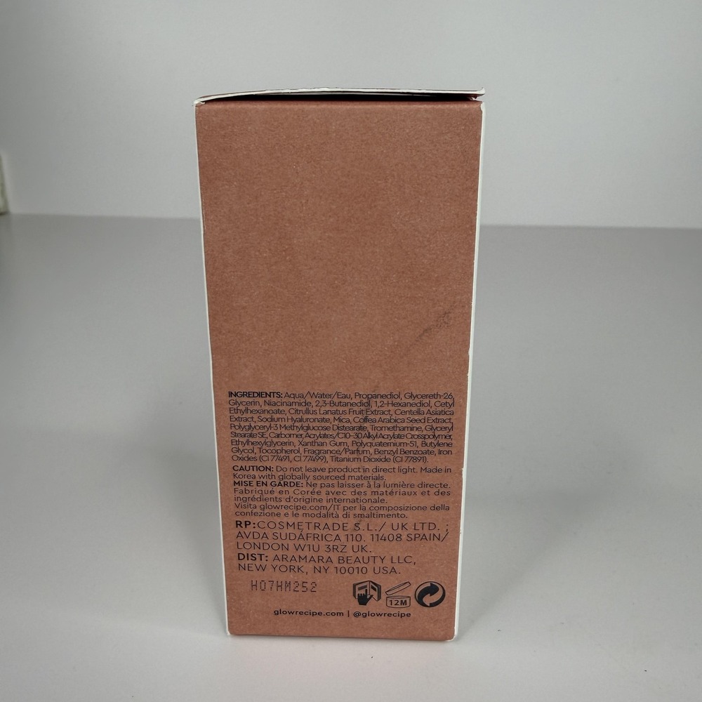 Glow Recipe Watermelon Glow Niacinamide Hue Drops 40ml Sun Glow Serum Brown - Picture 7 of 9
